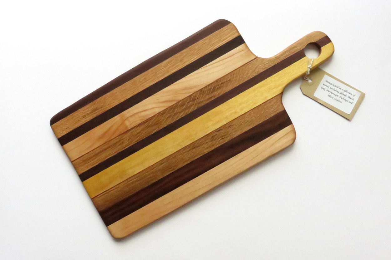 Serving Board : Oak, Beech and Yellowheart