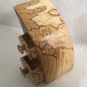 Fin Box: Spalted Beech