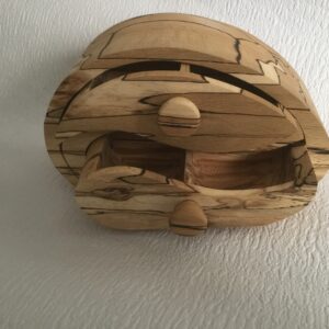 Wave Box: Spalted Beech